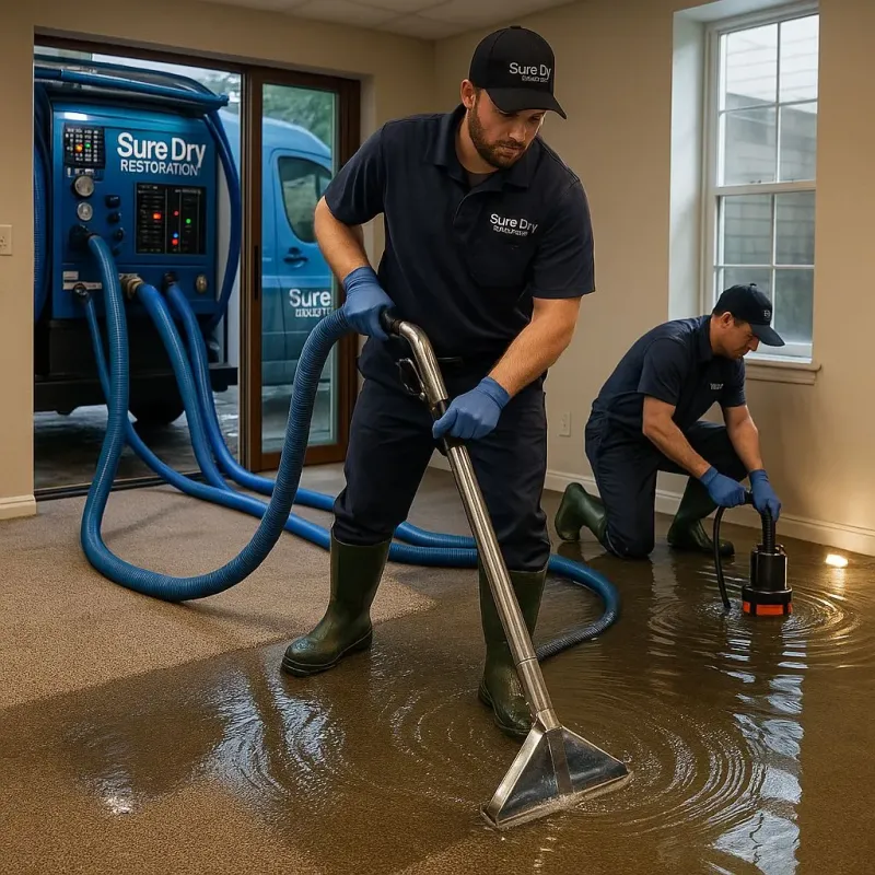 Water Extraction and Removal process in Indian Mountain Lake, PA